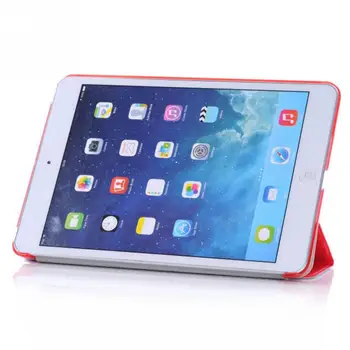 Ultra-tynd Slank Tablet etui til iPad mini Case Magnetisk Flip Folde PVC A1432 A1490 Cover til iPad mini 2 mini 3 Smart Sag