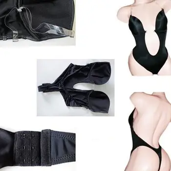 Undertøj Til Party Dress Bodysuit Kvinder Organ Shaperen Glider Ryg-Bh, G-streng Taljemål Træner U Springet Underdress Shapewear