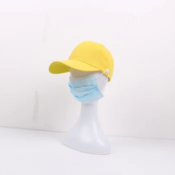 Unisex Farve Soft Åndbar Anti-UV-Knappen Solhat Baseball Cap Udendørs Hat, solcreme, skygge sport golf cap