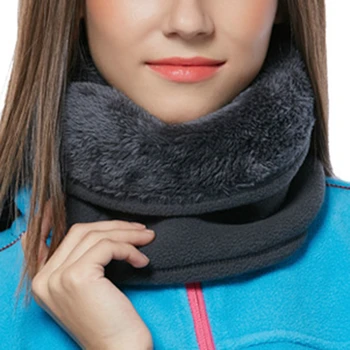 Unisex Vinter Varm Udendørs Multifunktionelle Tørklæde Termisk Varme Fleece Forfang Tørklæde Halsvarmer Beanie Ski Elefanthue Hat