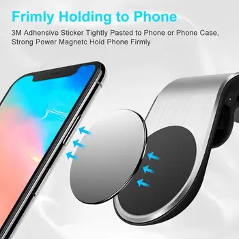 Univeral Mobiltelefon Bil Holder til iPhone 12 pro Max antal Magnet Holder stand luftskrue Klip Montere GPS-Beslag