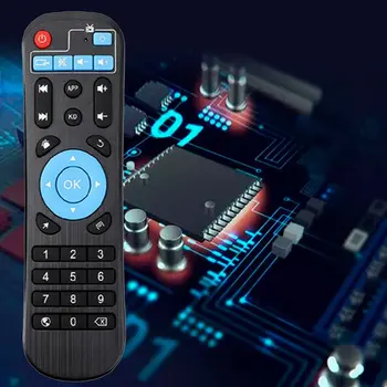Univeral-TV-BOKSEN Fjernbetjening Erstatning for Q Plus T95 max/z H96 X96 S912 Android TV BOX Media Player IR-Læring Controller