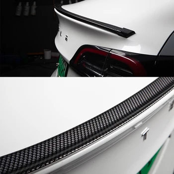 Universal Bil Hale Spoiler Carbon Fiber fastvinget for Tesla Model 3 Y S X-Udi B-MW Toyota, Honda, Mazda, Ford Skoda