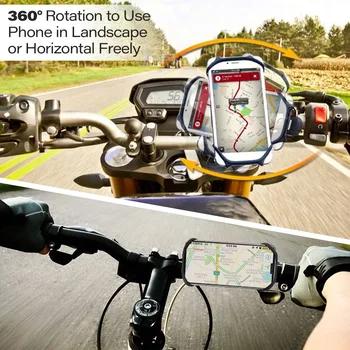 Universal Cykel Mobiltelefon Holder til Mobil mobiltelefon Silikone Motorcykel Cykel Cykling Styret Stå aflastningsbøjle