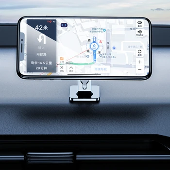 Universal Dashboard Bil telefonholder, der er Let Klip montering Stå GPS-Skærm Beslag bilholder Støtte Til IPhone Samsung XiaoMi