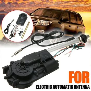 Universal Elektrisk Strøm Automatisk Antenne Bil, SUV, AM og FM Radio Mast, Antenne 12V