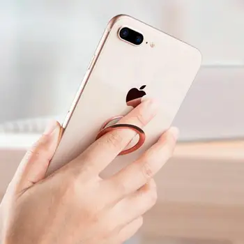 Universal Finger Ring Stand Holder 360 Graders Roterbar Finger Ring Smartphone-Stik Til Magnetiske Smartphone Stå Telefonholder