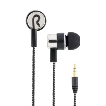 Universal Flettet Headset Kabel Hovedtelefon med Mikrofon-3,5 mm Kabel Kontrol Super Bass Universal til Android iPhone, Xiaomi