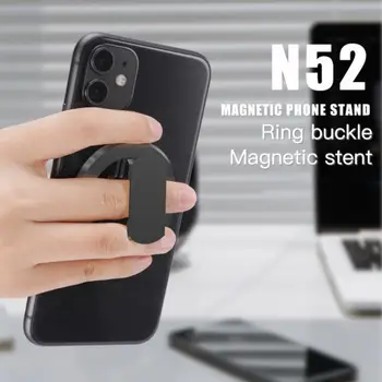 Universal Magnetisk Bil Telefonholder Magnet Mærkat Telefon Ring Holder Til IPhone Xiaomi Huawei Telefon Holder Dashboard Væggen Stå