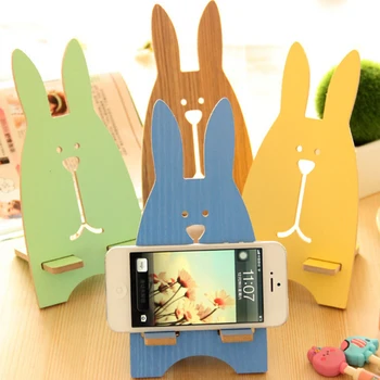 Universal Mobiltelefon Holder Sød Kanin bordholder til Smartphones Små Tablet-Flere Farve Option
