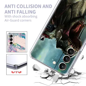 Urassic DinosaursClear Silikone Phone Case For Samsung S21 Ultra S20 FE S8 S9 Plus 5G S10 Lite S10e S7 Soft Cover Fundas