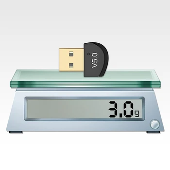 USB-5.0 Bluetooth-Adapter, Edb-Data Transmission, o Modtager Støtte Win8 / 10-Driver-Gratis