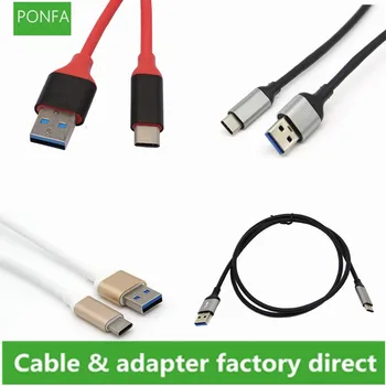 USB-C-Kabel USB-C 3.1 Type-C til USB 3.0 Skriv En Afgift Data Kabel til iPad Pro, Galaxy Tab S4 Nintendo Skifte 1m/100cm
