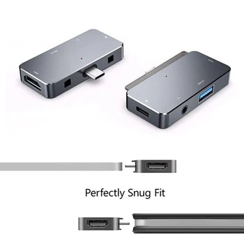 USB-Hub, Multi USB 3.0 Hub USB-Splitter Høj Hastighed Adapter Dock Station TF SD-Kort-Læser Alt I Én Til iPad Pro 2020 2018