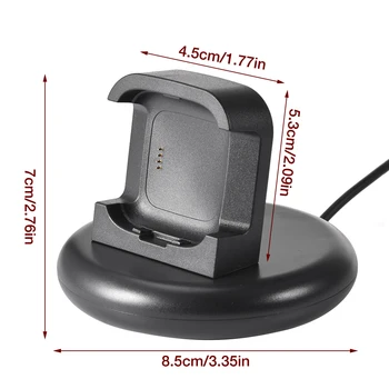 USB-Oplader Erstatning Oplader Dock Til Fitbit Versa 2 Smart Ur Magnetiske Suge Trådløse Oplader Adapter Drop Shipping