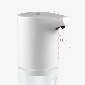 USB-Opladning Automatisk sæbedispenser Badeværelse Infrarød Induktion Sensor Hånd Sanitizer Hånd Skive Berøringsfri Skum Badeværelse Acce