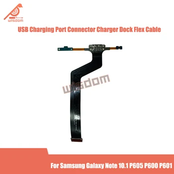 USB-Opladning, Dock-Stik til Opladning Port-Stikket Jack Flex Kabel Til Samsung Galaxy Note 10.1 SM-P605 P605 P600 P601