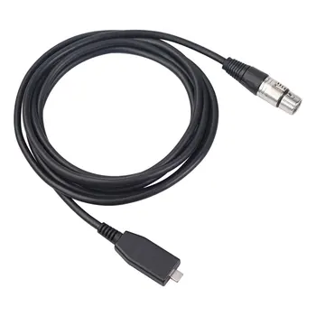 USB-Phantom Power Supply Med et USB-Kabel 2m Professionelle XLR Mikrofon Kabel Til Digital Lyd Optagelse Line Adapter Udstyr