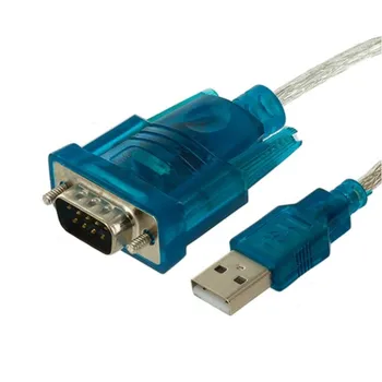 USB til RS232 Seriel Port 9 Pin DB9-Kabel Seriel COM-Port-Adapter Konverter Med Kvindelige Adapter Understøtter Windows 8 Uden CD