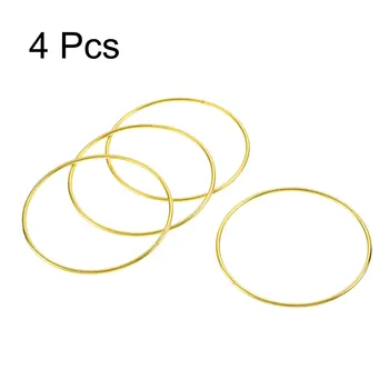 Uxcell Metal Craft Hoops Ringe 100mm(4