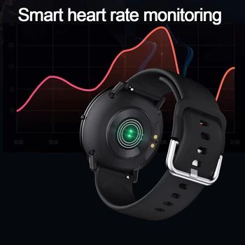 V118 Utra-tynde Mænd Smart Ur 2020 Termometer Kvinder puls Tracker Vejr Optage Smartwatch 1,3 tommer Bracelat