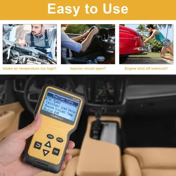 V310 OBD-Kode Læser OBD2 Scanner Bil Check Engine Fejl Diagnostiske Værktøjer Automotive Scanner Multi Sprog, der Bor Data Læs VIN