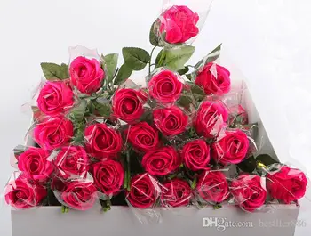 Valentine ' s Day Gave Badekar Krop Rosenblad Blomst Sæbe Bryllup Favoriserer Fødselsdag Gaver 6 Farver Blomst Sæbe