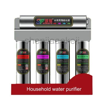 Vand purifier lige drikke maskine tryk på water filter magnetiseret rustfrit stål ultrafiltration vand purifier