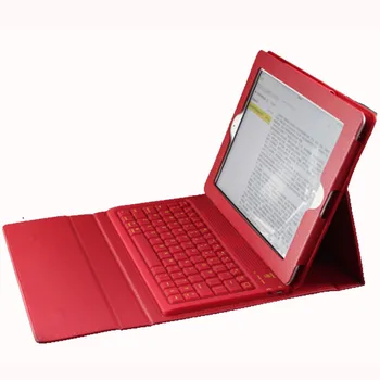 Vandtæt PU Læder taske til IPAD 2 3 4 Tablet-PC med Bluetooth Tastatur Beskyttende etui til IPAD Air1 2 etui med Stand-Funktion