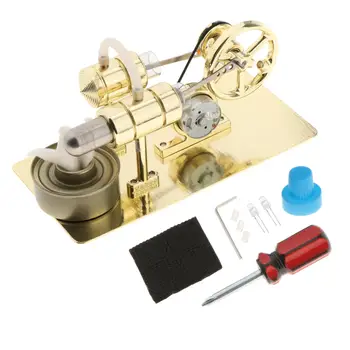 Varm Luft Stirling Motor Generator Model Kit DIY Videnskab Legetøj
