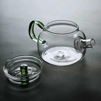 Varme Resistent Glas Tekande 230ml Kung Fu Te Pot Teaware Kreative Filter, Elkedel Og Vand Elkedler Drinkware Indretning Håndværk