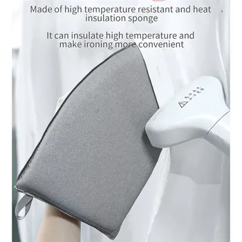 Varme Resistent Handske Strygebræt Indehaveren Håndholdte Strygejern Og-Pad Mini Handske Ærmet Til Tøj Tøjet Damper Af Forbrugsstoffer