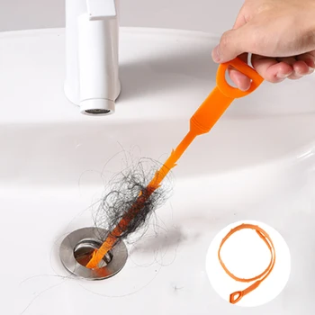 Vask anti-tilstopning rengøring krog udtrækkelig kloak hår renere rør uddybning køkken værktøj bærbare