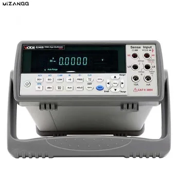 VC8246B Desktop Digital Multimeter 4-1/2 Smule VFD Display Autoranging Digital Multimeter Bench Top Multimeter 110V-220V