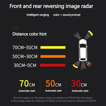 Vende Blind Plet Foran Bagerste Billede Radar Bil Sensor Lyd Advarsel Indikator Probe System Til Honda VEZEL 2019-2021