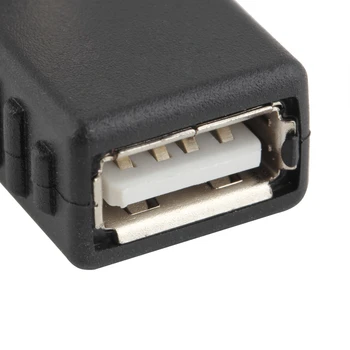 Venstre /højre vinkel 90 graders USB 2.0 EN Mand Female Adapter Connecter til Bærbare PC Holdbarhed og Stabil Ydelse Nem at Arbejde