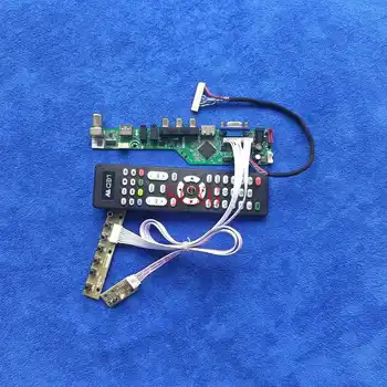 VGA USB-AV HDMI-kompatibel LED/LCD Matrix Drevet yrelsen Analoge Signal 1024*600 Passe CLAA089NA0ACW/CLAA089NA0BCW LVDS 30 Pin DIY Kit