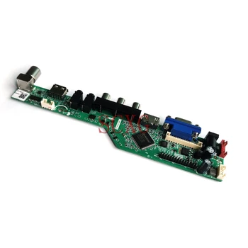 VGA USB-AV HDMI-kompatibel LED/LCD Matrix Drevet yrelsen Analoge Signal 1024*600 Passe CLAA089NA0ACW/CLAA089NA0BCW LVDS 30 Pin DIY Kit