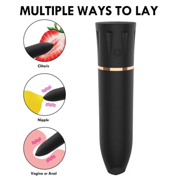 Vibrador potente de barra de labios para mujer sex toy vibratorer til kvinder dildo til anal vibrator
