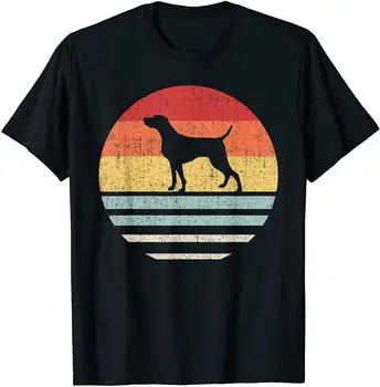 Vintage Retro Weimaraner Dog Mødre Far Søde Hund Elsker Ejeren T-Shirt
