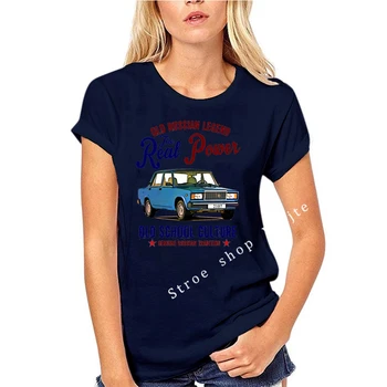 Vintage Russiske Bil Lada 2107 - Nye Bomulds T-Shirt Mænd Sommeren Short Sleeve Tee Mænd Classic Cool T-Shirt Mandlige Superbil