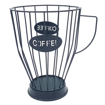 Vintage Strygejern Og-Kapsler Opbevaring Kurv Espresso Kaffe Pod Organizer Holder Frugt Kurv til Hjemmet Indretning
