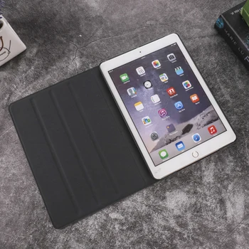 Vmonv Nyeste marmor Tilfældet for iPad Luft 1 2 Slank imiteret læder PU Slip modstand Smart vågne op søvn gadget til ipad Luft Sag