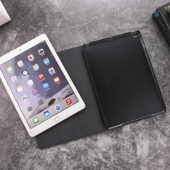 Vmonv Nyeste marmor Tilfældet for iPad Luft 1 2 Slank imiteret læder PU Slip modstand Smart vågne op søvn gadget til ipad Luft Sag