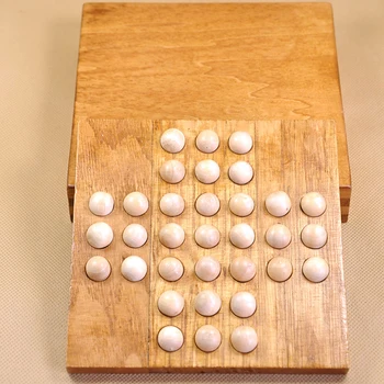 Voksen Klassiske Pædagogiske Spil European Board Game Enkelt Skak Søm Enkelt Kort Diamant Uafhængige Mobile Kognitive Evne Ga