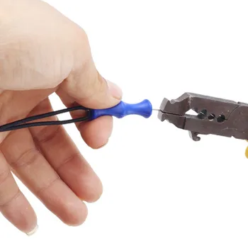 Voksen udgave silikone finger vagt bowstring finger vagt gummi-rulle recurve lige trække bue pil positionering beskyttelse