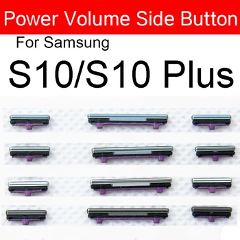 Volumen Knappen Power På Off Side-Knappen For Samsung Galaxy S8 S9 S10 Plus S10+ G950 G955 G960 G965 G973 G975 Reservedele