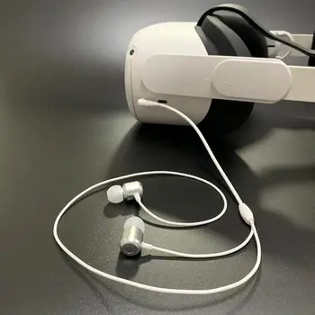 VR Øretelefoner Unikke Ørekrog Ørestykker Til Quest 2 VR Headset, Øre-i Integreret Hovedtelefon Til Oculus Quest 2 Alt-i-ét Headset