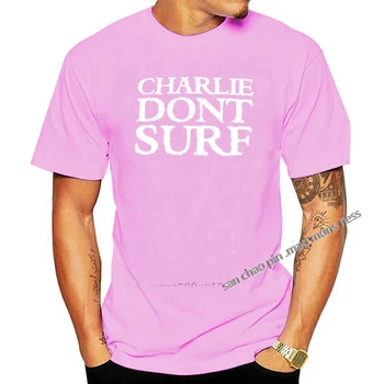 VTG 90'erne Charles Manson t-shirt Guns 'N Roses Charlie Don' t Surf - Genoptryk Tshirt