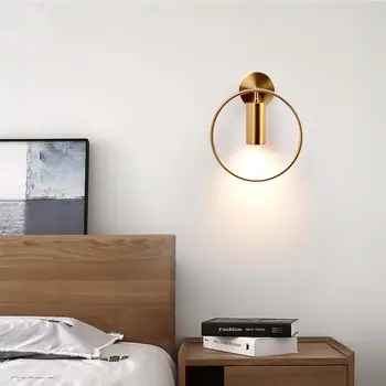 Væglampe, Soveværelse, Spisestue, Dagligstue Lampe Indendørs Home Moderne Mode Simpelt